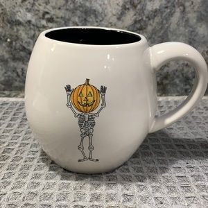Rae Dunn Jack o Lantern Skeleton Mug
